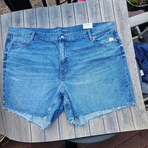Old Navy Slouchy Straight Jean Shorts